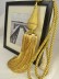 6 Colors QYM24 Polyester Curtain Tassel Tiebacks - Pair (Color: Yellow)