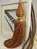 6 Colors QYM24 Polyester Curtain Tassel Tiebacks - Pair (Color: Brown)