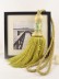 7 Colors QYM25 Polyester and Acrylic Curtain Tassel Tiebacks - Pair (Color: Green)