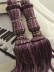 6 Colors QYM26 Polyester Curtain Tassel Tiebacks - Pair