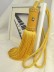 6 Colors QYM29 Polyester Curtain Tassel Tiebacks - Pair (Color: Yellow)