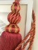6 Colors QYM30 Polyester and Acrylic Curtain Tassel Tiebacks - Pair