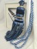 7 Colors QYM31 Polyester Curtain Tassel Tiebacks - Pair (Color: Blue)