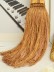 9 Colors QYM32 Polyester Curtain Tassel Tiebacks - Pair