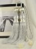 6 Colors QYM45 Polyester Curtain Tassel Tiebacks - Pair (Color: Gray)