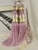 6 Colors QYM45 Polyester Curtain Tassel Tiebacks - Pair (Color: Pink)