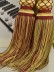 10 Colors QYM46 Polyester Curtain Tassel Tiebacks - Pair