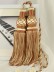 10 Colors QYM46 Polyester Curtain Tassel Tiebacks - Pair (Color: Brown)