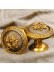 2 Colors QYM61 Eyre Resin Curtain Tieback Holdbacks - Pair (Color: Gold)