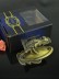QYN13 Merlion Zinc Alloy Curtain Tieback Holdbacks - Pair (Color: Green bronze)