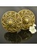4 Colors QYN14 Resin European-style Curtain Tieback Holdbacks - Pair (Color: Black Gold)
