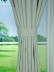 Modern Solid Blackout Cotton Blend Custom Made Curtains (Color: Powder Blue)