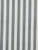 Modern Narrow Striped Cotton Blend Blackout Grommet Ready Made Curtain (Color: Gray Blue)