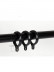 QYR01 1-1/8" Diameter Acropolis Aluminum Alloy Single/Double Curtain Rod Set