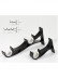QYR01 1-1/8" Diameter Acropolis Aluminum Alloy Single/Double Curtain Rod Set 