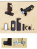 QYR0220 7/8" Barrow Iron Single Curtain Rod Set For Sale
