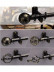 QYR0220 7/8" Barrow Iron Single Curtain Rod Set For Sale