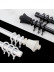 QYR0720 1-1/8" Duval Aluminum Alloy Single Curtain Rod Set