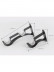 QYR0720 1-1/8" Duval Aluminum Alloy Single Curtain Rod Set