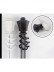 QYR0721 1-1/8" Duval Aluminum Alloy Double Curtain Rod Sets