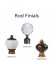 QYR08 1-1/8" Grattai Crystal Ball Finial Aluminum Alloy Single Double Curtain rod set