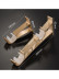 QYR30 1-1/8" Diameter Luxury Black Gold Blue Column Finial Aluminum Alloy Single Double Curtain rod set