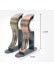 QYR21 1-1/8" Diameter Aluminum Alloy Green Bronze and Red Bronze Curtain Rod Set 