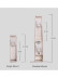 QYR26 1-1/8" QYR26 Gold Metal Curtain Rod Set With Rollers