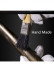 QYR39 1-1/8" Diameter Black Brush Gold Peacock Bracket Aluminum Alloy Single Double Curtain Rod Sets