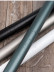 QYR40 1-1/8" Diameter Luxury White Grey Cuboid Finial Aluminum Alloy Single Double Curtain rod sets