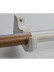 QYRY40 1-1/4"  Aluminum Alloy Thick White Blue Gold Curtain Rod Sets