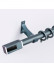 QYR40 1-1/8" Diameter Luxury White Grey Cuboid Finial Aluminum Alloy Single Double Curtain rod sets