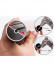 QYR44 1-1/4" Diameter Big Aluminum Alloy Wood Grain Single Double Curtain rod set