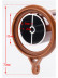QYR44 1-1/4" Diameter Big Aluminum Alloy Wood Grain Single Double Curtain rod set