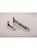 QYR62 1-1/8" Coree 28mm Diameter Steel Curtain Rod Set With Ball Finial