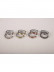 QYR66 1-1/8" Coree 28mm Diameter Steel Curtain Rod Set With Glaze Ball Finial