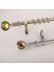 QYR64 1-1/8" Coree 28mm Diameter Steel Curtain Rod Set With Ball Finial
