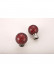 QYR66 1-1/8" Coree 28mm Diameter Steel Curtain Rod Set With Glaze Ball Finial