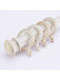 QYR73 1-1/8" Antique Black White Curtain Rod Sets For Sale