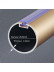 QYR78 1-1/8" Diameter Luxury White Black Gold Column Finial Aluminum Alloy Single Double Curtain rod set