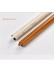 QYR79 1-1/8" Diameter  Aluminum Alloy Wood Grain Single Double Curtain rod sets