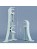 QYR80 1-1/8" Diameter Luxury Pink Blue Green Column Finial Aluminum Alloy Single Double Curtain rod sets