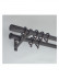 QYR86 1-1/8" New Arrival Luxury White Black Red Aluminum Alloy Matte Curtain rod sets