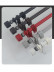 QYR87 1-1/8" Luxury White Grey Coffee Aluminum Alloy Matte Curtain rod sets