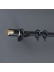 QYR89 1-1/8" New Arrival Luxury White Grey Gold Aluminum Alloy Curtain rod sets(Color: Black)