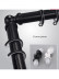QYR92 1-1/8" New Style Crystal Ball Finial Aluminum Alloy Single Double Curtain rod sets
