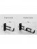 QYR92 1-1/8" New Style Crystal Ball Finial Aluminum Alloy Single Double Curtain rod sets