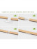 QYRF02 Wood Grain Single Double Curtain Tracks Ceiling/Wall Mount