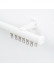 QYRF05 Fashion Single Double Curtain Tracks Ceiling/Wall Mount