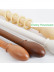 QYRF06 With Egg Fashion Wood Grain Outer Rod With Inner Track Set Ceiling/Wall Mount